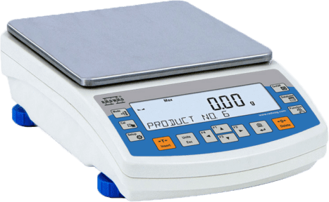 Precision scals 3500 g with calibration approval and initial verification