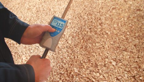 humimeter BLL Wood chip moisture meter