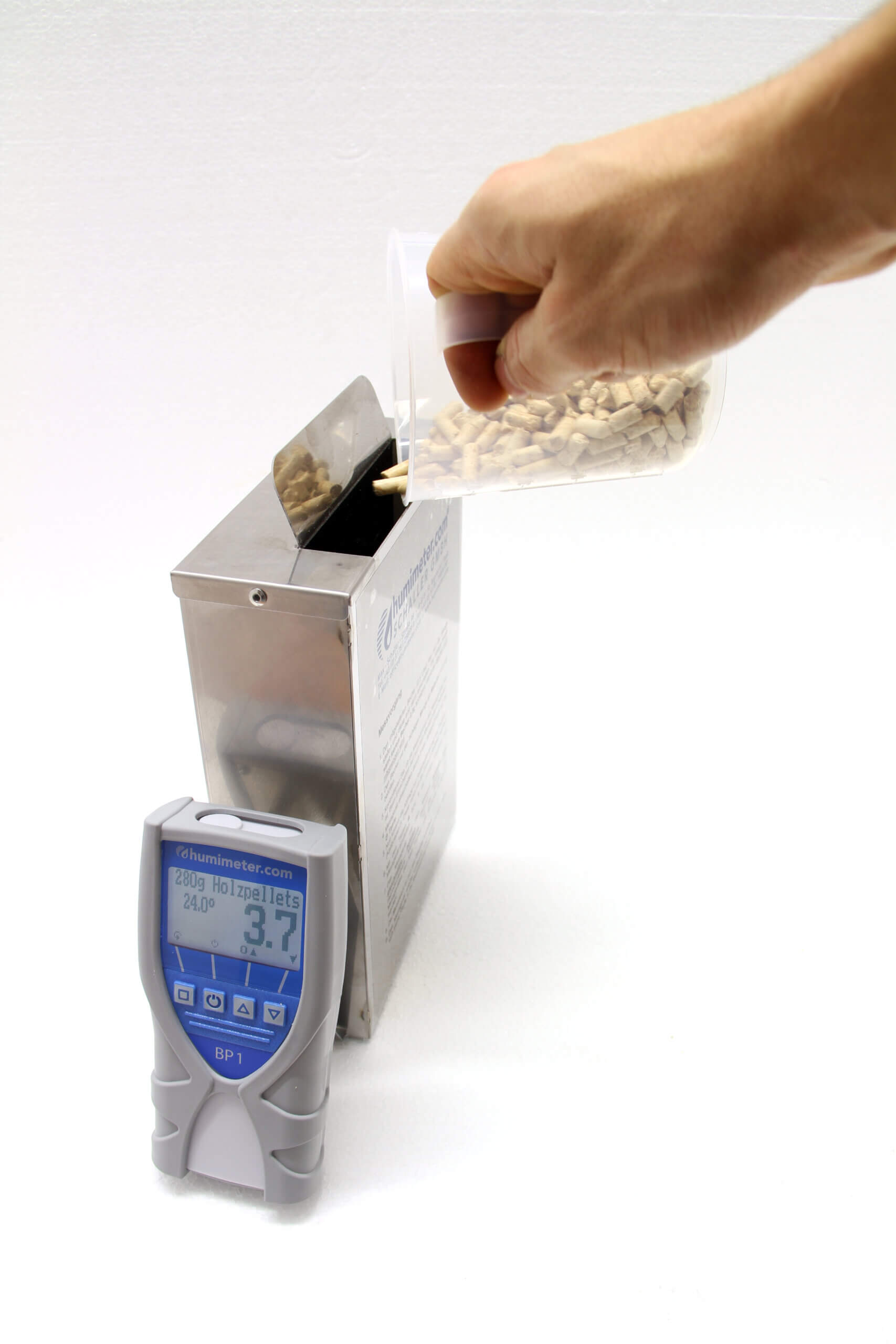 Humidimètre - moisture meter 7000 - usage dans le bâtiment - ThermoLab sàrl