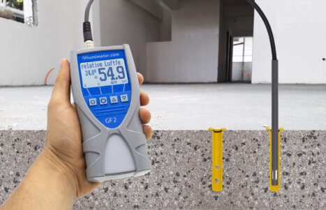 humimeter GF2 – Feuchtemessgerät für Gebäude & Estriche