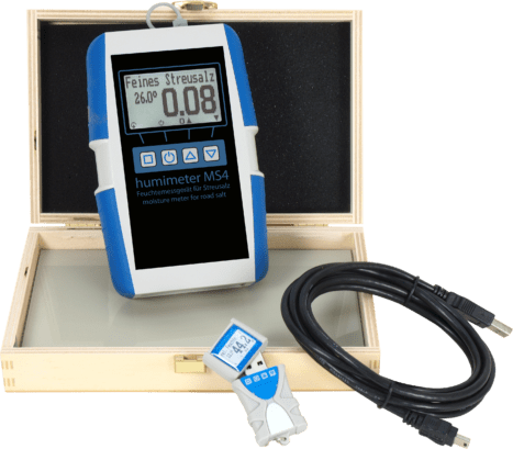 humimeter Medidor de humedad de sal para carreteras MS4