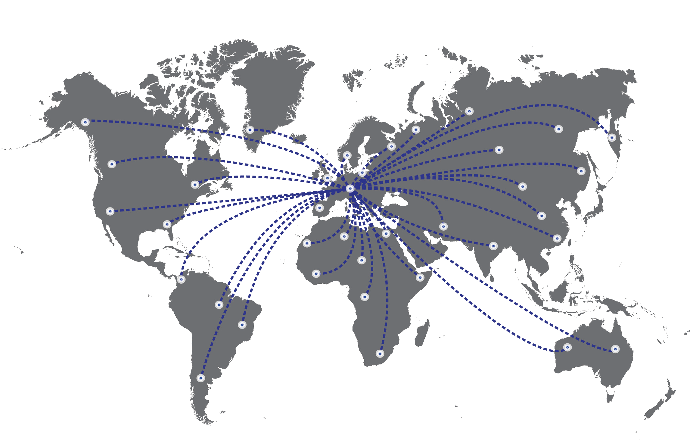 Entregamos mapa del mundo en todo el mundo