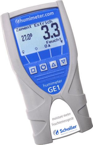 humimeter GE1 screed and concrete moisture meter