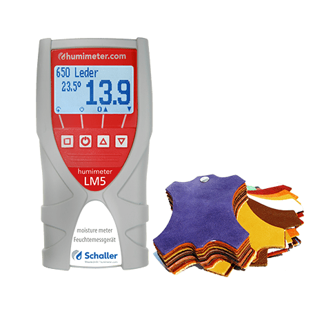 humimeter Medidor de humedad de cuero LM5