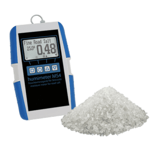 humimeter MS4 road salt moisture meter