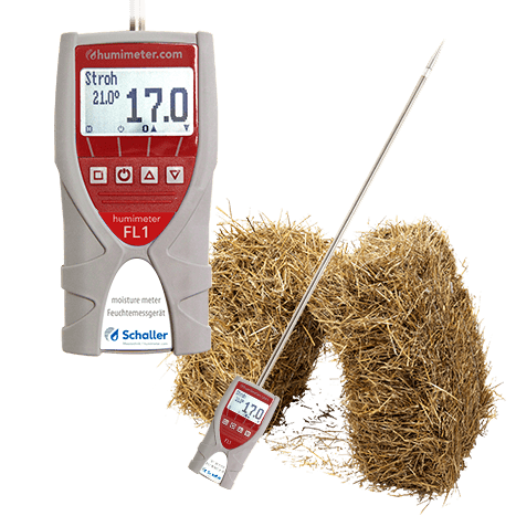 humimeter FL1 Medidor de umidade de feno e palha