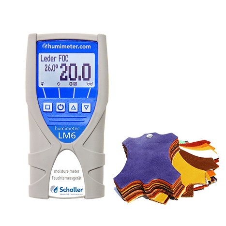 humimeter Medidor de humedad de cuero LM6