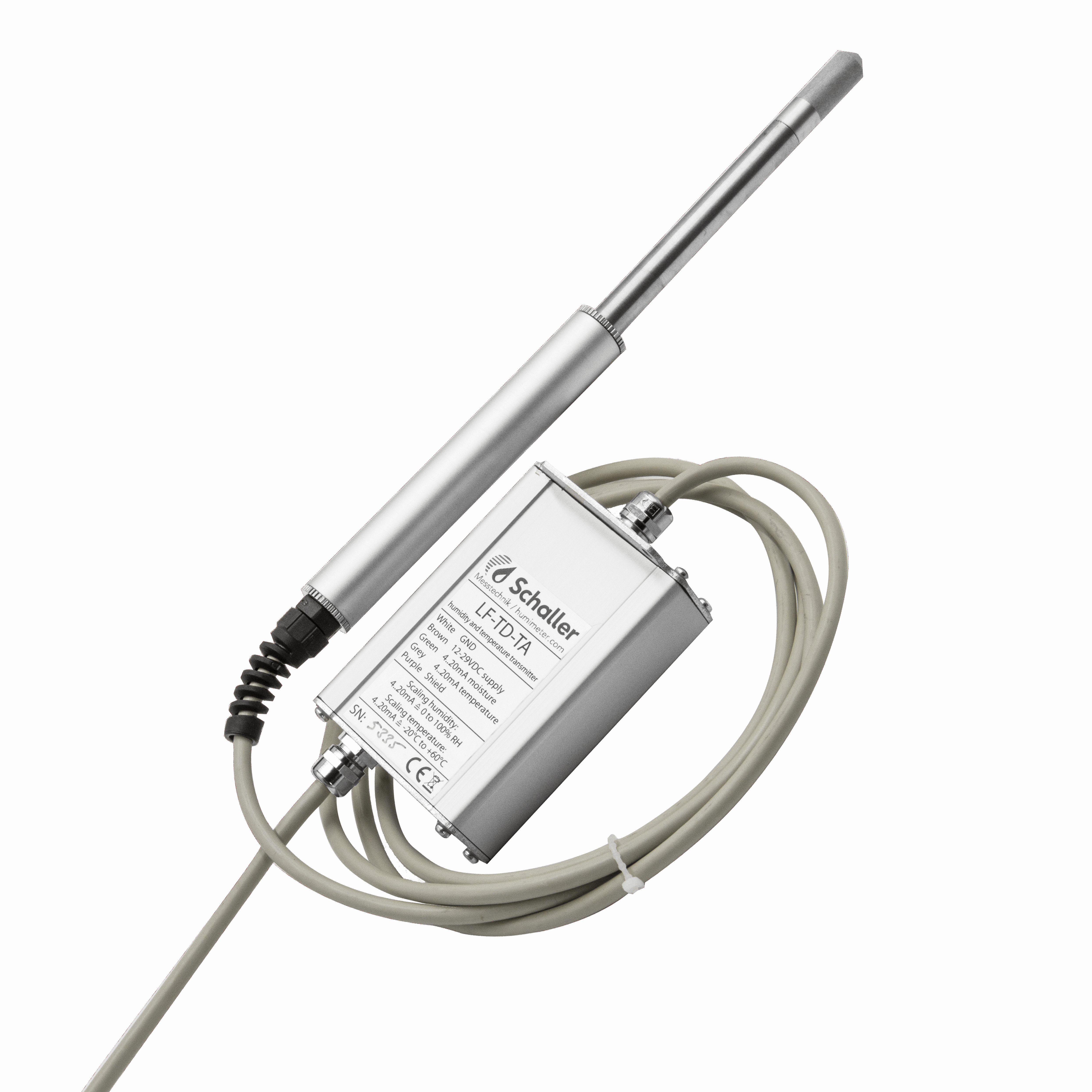 Humidity Sensor Measures -40 to +60 °C, 0 to 100% RH Measurement Range