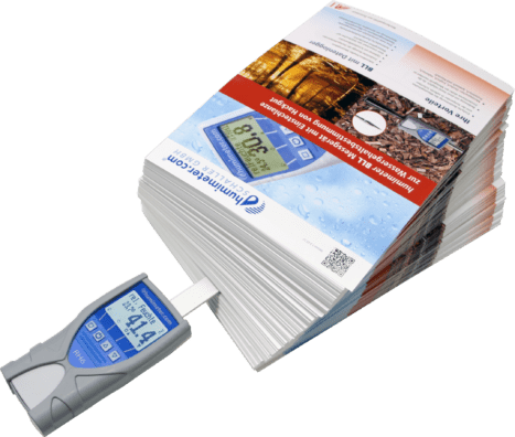 humimeter Medidor de humedad de papel RH6