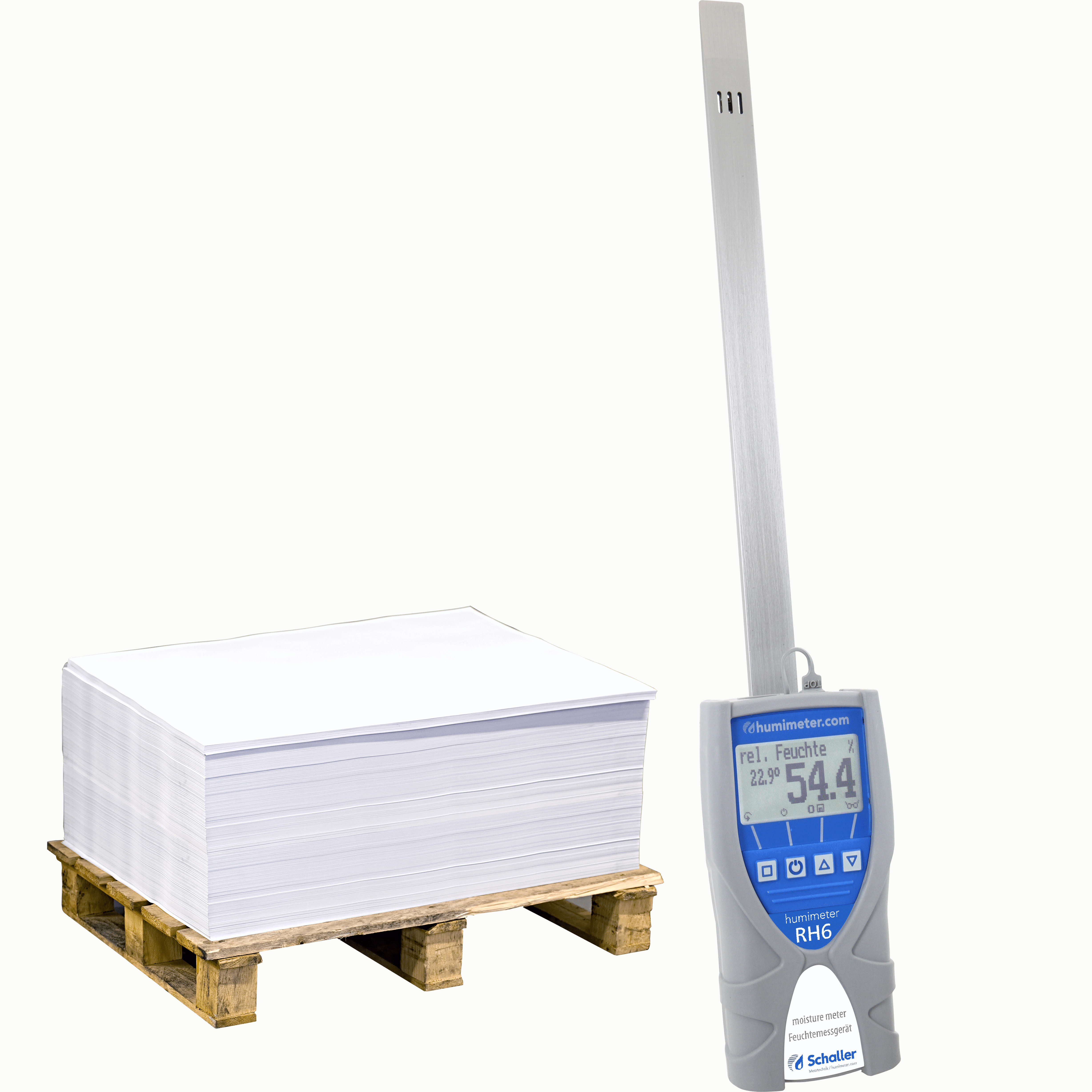 LM6-Humidimètre pou cuir portatif non- destructif