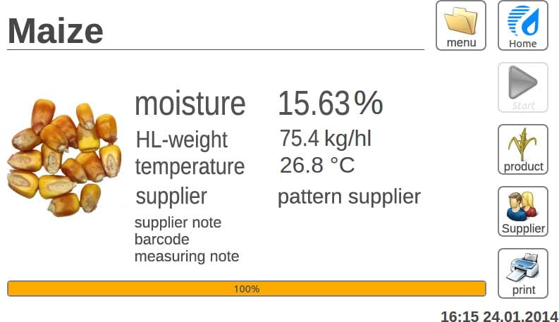 FSA Grain moisture meter with type approval for Austria