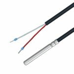 Cable with temperature sensor