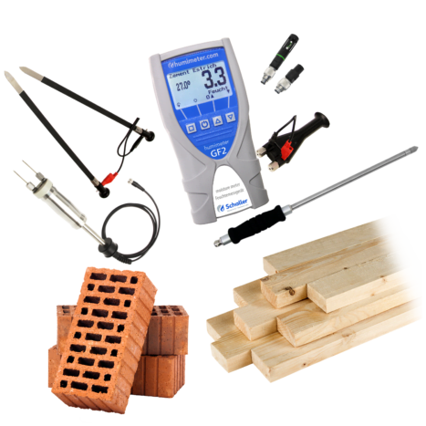 humimeter GF2 – Feuchtemessgerät für Gebäude & Estriche