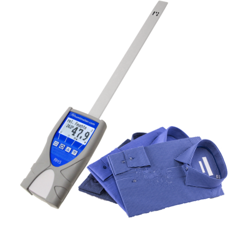 humimeter RH5 textile moisture meter