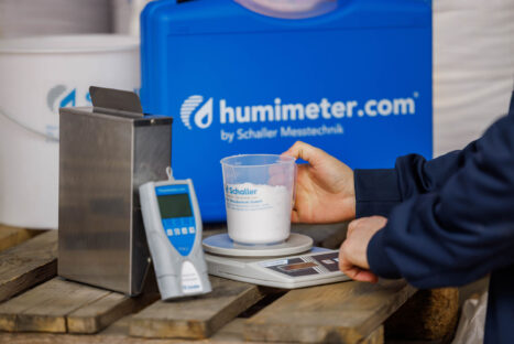 humimeter FS4.2 Materialfeuchtemessgerät für Granulate, Streusalz, Speisesalz und Meersalz