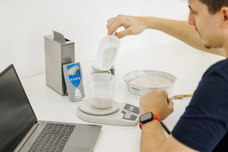 humimeter FS4.2 Materialfeuchtemessgerät für Granulate, Streusalz, Speisesalz und Meersalz