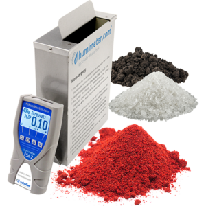 humimeter FS4.2 Materialfeuchtemessgerät für Granulate, Klärschlammgranulat, Streusalz und Speisesalz